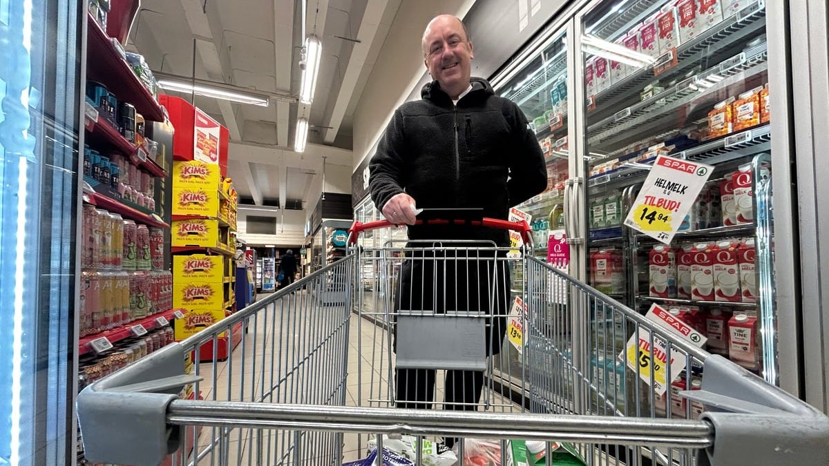 Stor økning i dagligvarekjøp av mat og drikkevarer